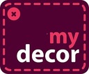 Kartón Nápis Veselé Vianoce 1 Mydecor 3ks Materiál pivný podnos