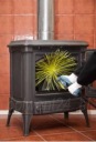 HANSA 9 8 м HAND-CLEAN CHIMNEY CLEANING KIT снизу или сверху