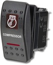 CARLING PRZELACZNIK IP68 WLACZNIK LED 12-24V 20A CZERWONY COMPRESSOR