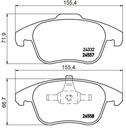 SABOTS DE FREIN MIKODA 70554 CITROEN C4 PICASSO I AVANT photo 2 - milautoparts-fr.ukrlive.com