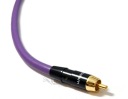 Melodika MDSW10G Кабель для сабвуфера (RCA-RCA) Gunmetal - 1 м