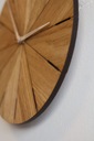 Nástenné hodiny moderné drevené pre obývaciu izbu Značka iná