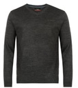 PIERRE CARDIN sweter swetr w serek HIT tu: M