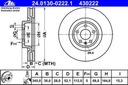 ATE DISQUES AVANT AUDI A6 C7 A7 4G8 Q5 345MM photo 2 - milautoparts-fr.ukrlive.com