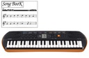 Мини-клавиатура CASIO SA-76 3,5 октавы