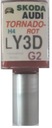 AUDI SKODA LY3D H4 G2 TORNADOROT LAKIER SAMOCHODOWY ZAPRAWKA ARASYSTEM 10ML