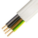Плоский кабель YDYp 4x2,5 мм, 3 м, 750 В, медный провод, сечение 3 м
