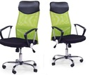 Fotel obrotowy krzesło biurowe Vire zielonie Kolor korpusu czarny