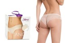 Figy Julimex Lingerie Tanga panty Béžová M /Julime Model Tanga