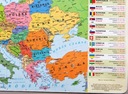 Pad - Политическая карта Европы + другие данные! Точный, польский продукт