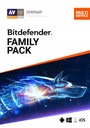 Семейный пакет Bitdefender / 2 года (24 месяца)