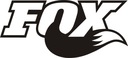 Наклейка FOX 7x3см черная 403-5 РАЗНЫЕ ЦВЕТА