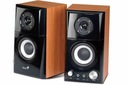 ДЕШЕВЫЕ ДЕРЕВЯННЫЕ КОЛОНКИ GENIUS 2.0 SP-HF500 14 Вт