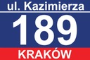 АДРЕСНАЯ ТАБЛИЧКА С УЛИЦОЙ И НОМЕРОМ ДОМА 30х20 ПВХ