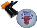 СВЕТОДИОДНЫЕ ПРИВЕТСТВЕННЫЕ СВЕТЫ CHICAGO BULLS ЛОГОТИП МОЩНОСТЬ 2x7W