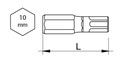 C3203 BIT TORX T25 30X10MM STEEL S2 RICHMANN 5 PCS. photo 6 - milautoparts-fr.ukrlive.com