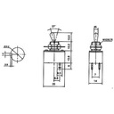 Prepínač KN3-1 ON-OF Katalógové číslo dielu 135415