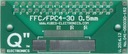 FFPFPC30 (4-30PIN) 0,50 мм на 1xIDC2x15.