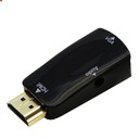 Адаптер-конвертер с HDMI на VGA + АУДИО