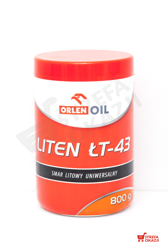 Orlen Litowy Smar Liten łt 43 Uniwersalny 08 Kg