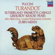 CD Puccini Turandot Joan Sutherland, Luciano Pavarotti, Montserrat Caballe