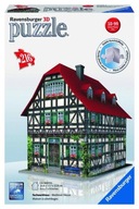 3D puzzle Stredoveký dom Ravensburge 216 dielikov.