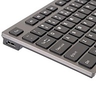 Klávesnica A4TECH KV-300H Grey USB