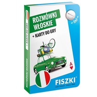 Rozmówki włoskie i karty do gry 2w1