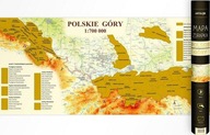 Mapa zdrapka - Polskie Góry 1:700 000 Artglob 339959