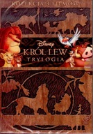 KRÓL LEW TRYLOGIA [ BOX 3 DVD ] Disney