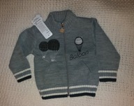 Sweterek chłopięcy,sweter rozm 80-86 cm akryl