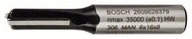 Bosch Prstová fréza, tŕňová 8mm 2608628381