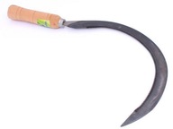 Kosák ručný ozubený nôž kosa trávnik 45cm