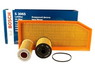 Bosch фильтр масла, маслом  +воздуха +paliwa mercedes w210 2.2 2.7cd - фото