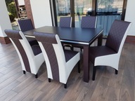 zestaw stół s608 140/80/180 cm+4 krzesła Jar-9