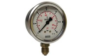 Manometer fi 63 BSP 1/4" DOLE ROZSAH 0-60 BAR W 12353426