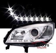 Фари, лампи фари, відбивачі opel zafira a 99-05 dayline ( денна лінія ) led c