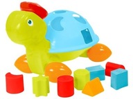 Zabawka edukacyjna dla malucha Żółw 12m+ MOCHTOYS