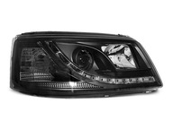 Фары vw автобус t5 03-09 daylight dayline black - фото