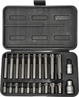 ZESTAW BITÓW TORX BITY T20-T70 komplet 22 sztuki