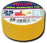 MALIARSKA PÁSKA PVC ŽLTÁ 30 MM X 25 M