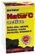 Natur C Active 100 tab. SANBIOS Natural wiT. c