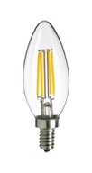 LED žiarovka E14 filament 4W teplá dekoratívna EDISON
