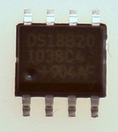 DS18B20Z teplotný senzor, digitálny teplomer