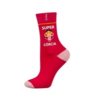 SOXO Ponožky SUPER C'RCIA ako darček 25-29 18 cm