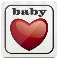 Супер отражающий магнит baby на машина авто