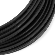 Oceľové lano v Otuline Povlak PVC čierny 2/4mm 1x19 1mb