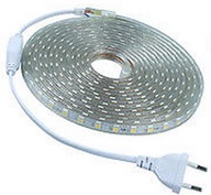 LED pásik 230V rezaný na metre 5 metrov + napájací adaptér
