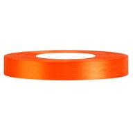 Saténové stuhy 12 mm 32MB NEON ORANŽOVÁ 8027