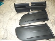 Skoda octavia ii 04-08 комплект решеток заглушка 4 штуки, искусства - фото
